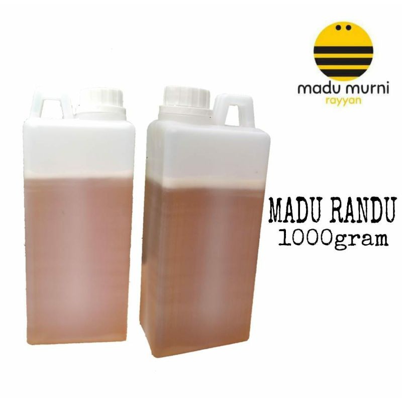 madu randu 1kg( best seller)/Madu Asli/Madu Original/Raw Honey.