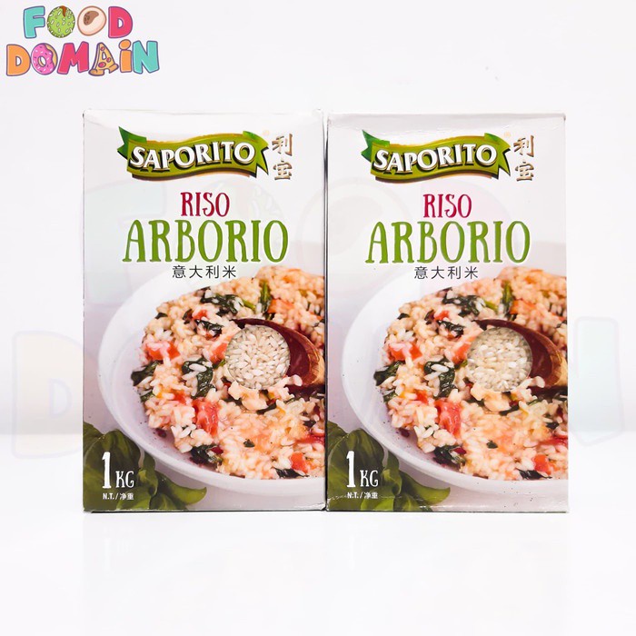Saporito Superfino Arborio Rice - 1kg - Beras Risotto