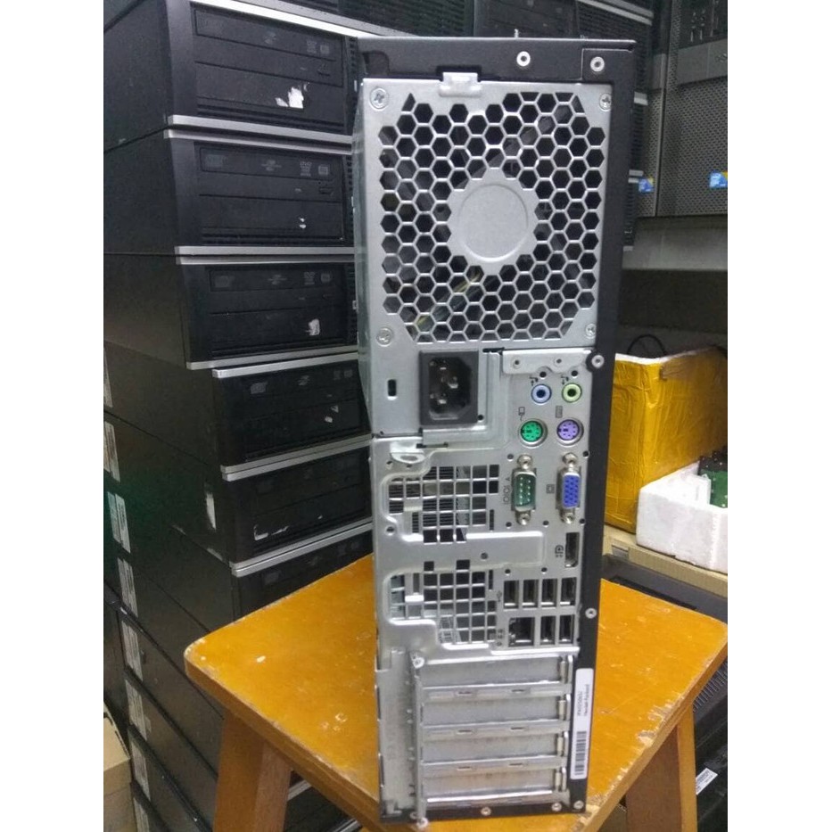 Cpu hp kantor pc mini Hp pro8000/6000 destop/c2duo-ddr3/2gb,160gb,dvd R,bergaransi..