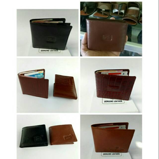 Model dompet pria kulit asli jaminan 100% kulit asli