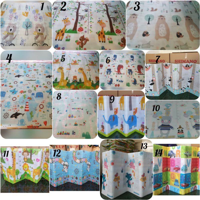 PLAYMAT SHIMANO MATRAS LIPAT ANAK BAYI JUMBO SIZE 200x180CM KARPET LIPAT MATRAS BAYI PLAYMATE KARPET Sugarbaby Foldable Baby Playmat (Nature Series) / Playmat Lipat Anak / Karpet Lipat Bayi / Matras Bayi PLAYMAT KARPET LIPAT MATRAS BAYI PLAYMATE KARPET