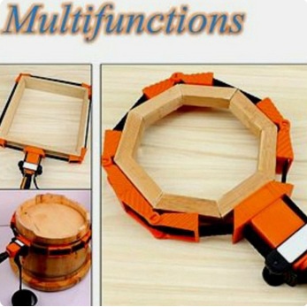 Belt Clamp Jig Figura Multifungsi Klem Sabuk Tali Frame Hexagonal Belt