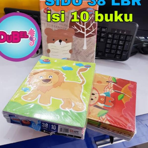 

(KQF➥) Buku Tulis Sidu 38 Lembar isi 10 Buku ✄➥ _