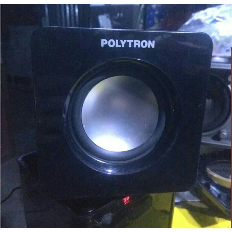1buah Speaker Satelit Polytron 3,5inch