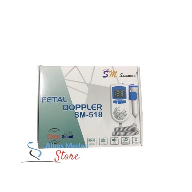 Doppler Sammora SM 518 / Alat ukur detak jantung bayi