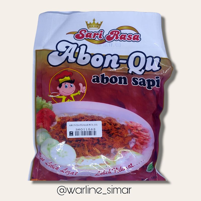 

Sari Rasi Abon-Q Abon Sapi 100gr / Abon Siap Makan