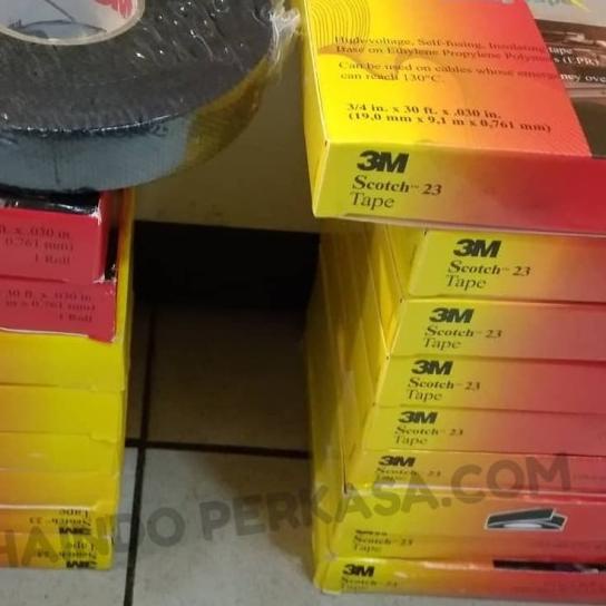 

♪ Isolasi karet 3m Rubber Splicing Tape 23 - Scotch 23 ♂
