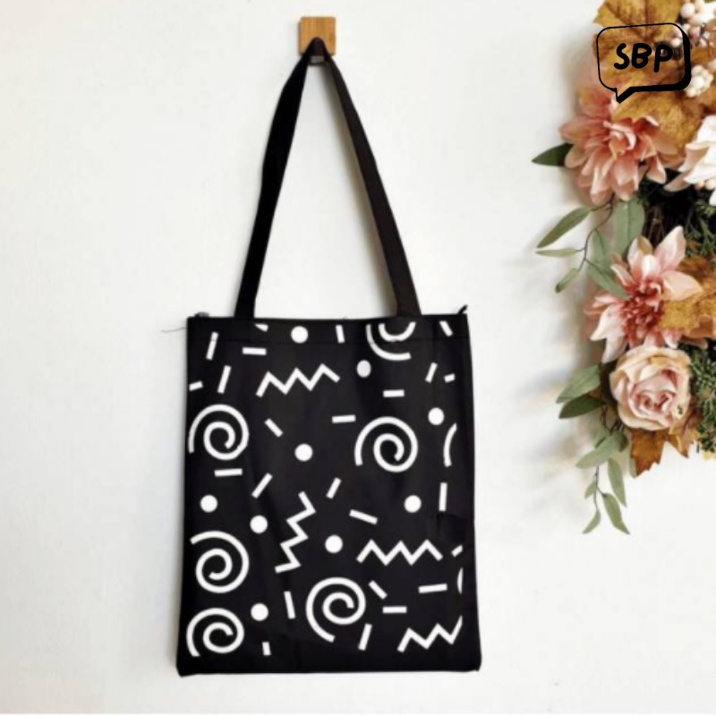 Totebag Motif Unik Resleting Wanita Terbaru 2021