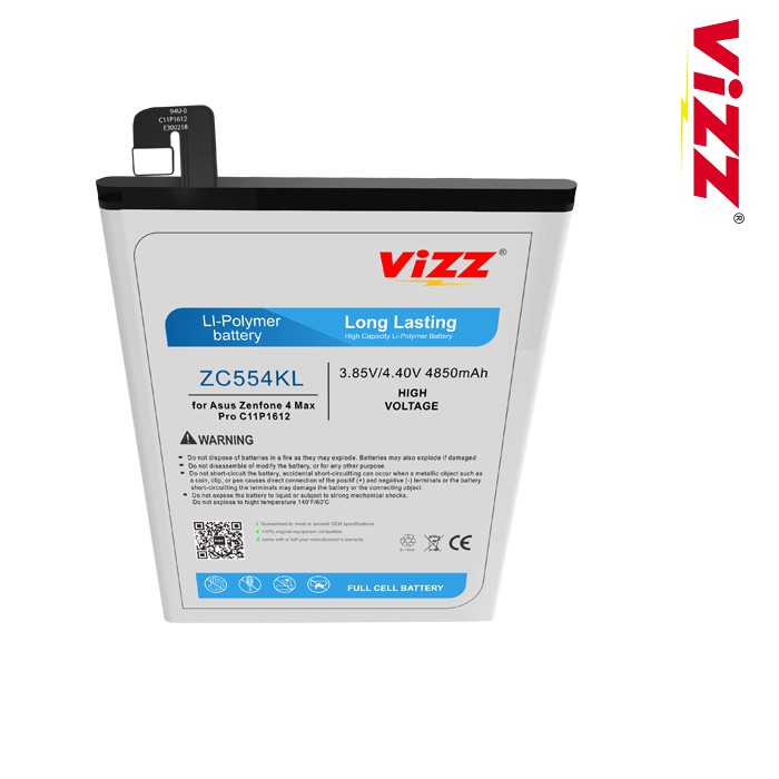 Vizz Baterai Asus Zenfone 4 Max Pro C11p612 Zc554kl Original Shopee Indonesia
