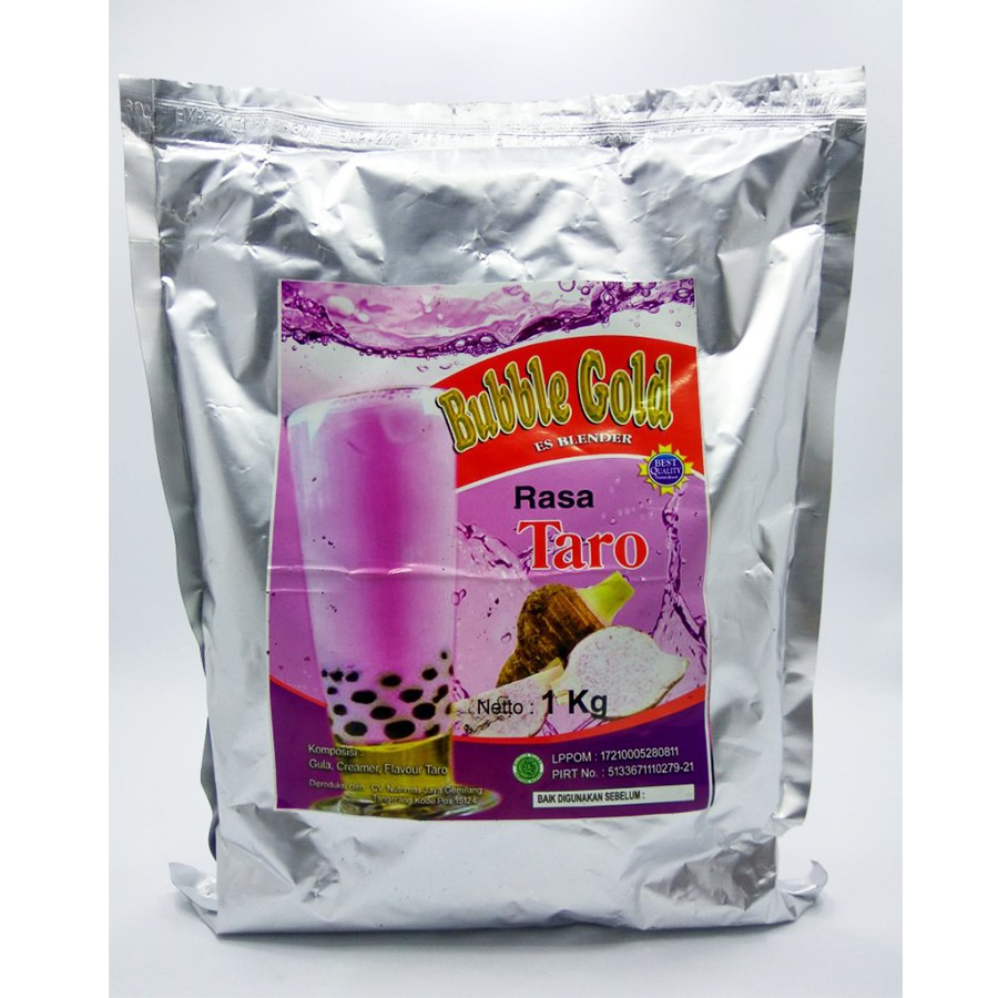 

Bubuk Minuman Taro Bubble Gold 1 Kg - Ice Blend - Powder Drink