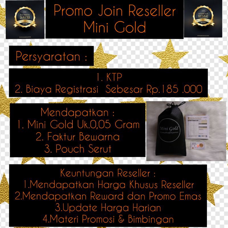 Paket promo Minigold