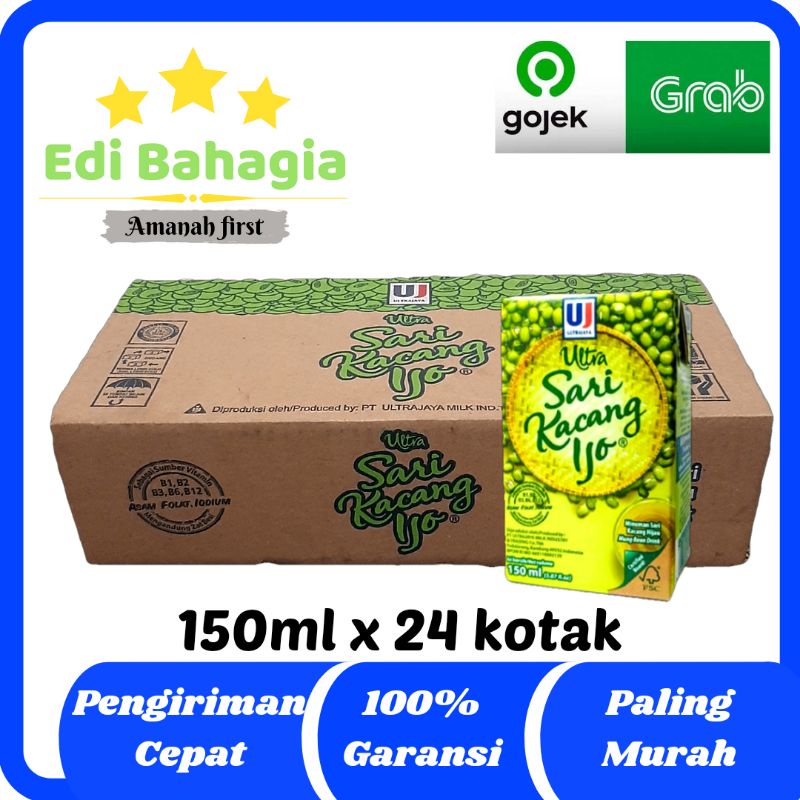 

ULTRA SARI KACANG IJO MINI 150 ML 1 DUS