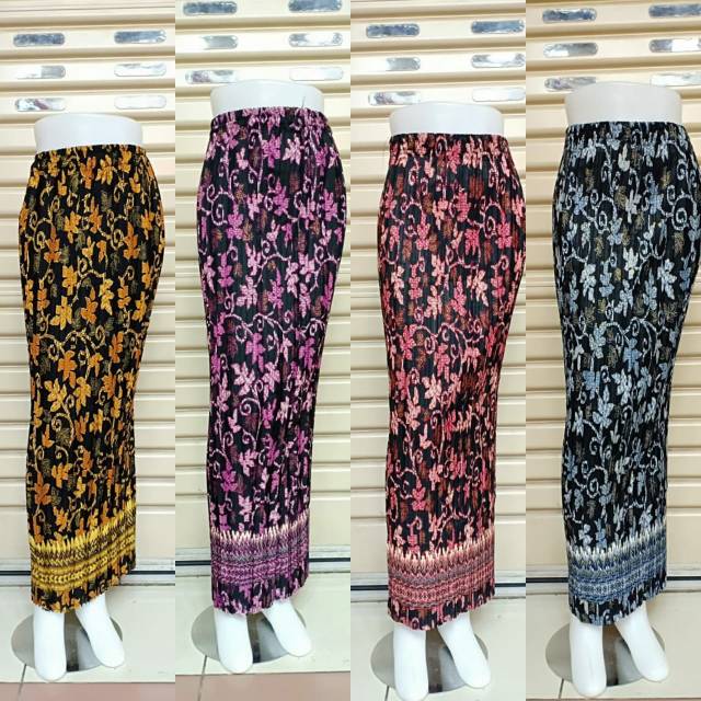 ROK PLISKET BATIK PANJANG/ROK MODERN/BAWAHAN KEBAYA