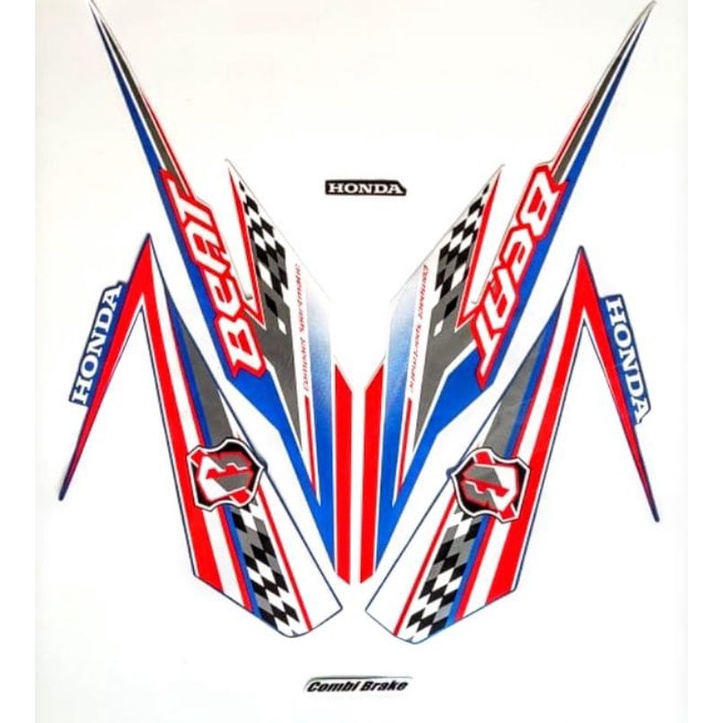 stiker striping motor beat fi beat eco 2018 lis bodi berkualitas terbaik