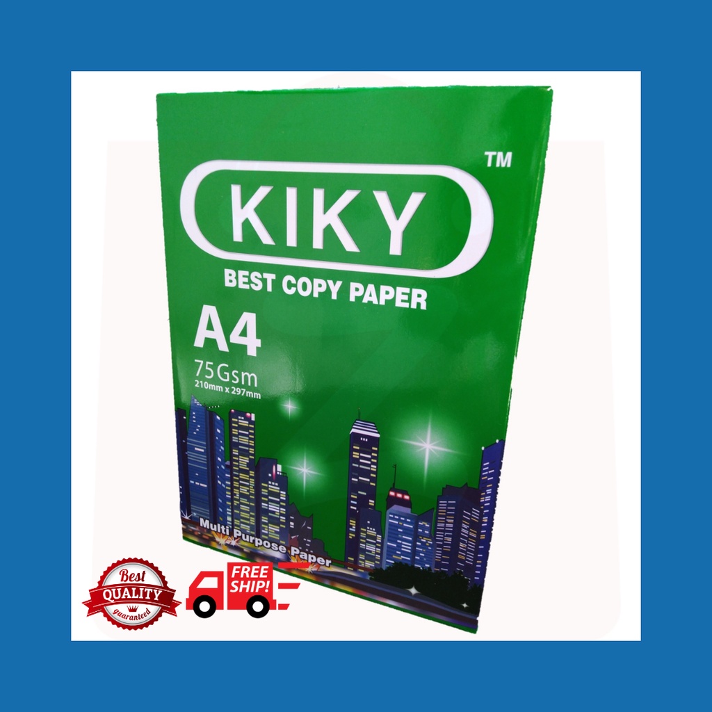 Jual KERTAS KIKY A4 75GR | Shopee Indonesia