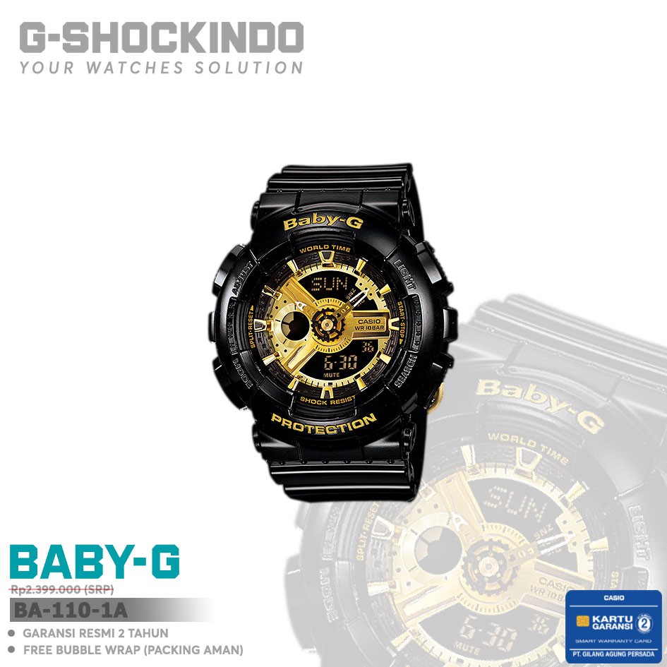 Casio Baby-G BA-110-1A / BA-110-1ADR Original