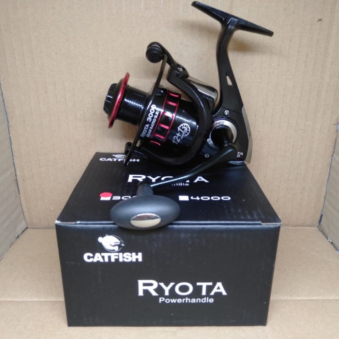Reel catfish ryota 3000 power handle