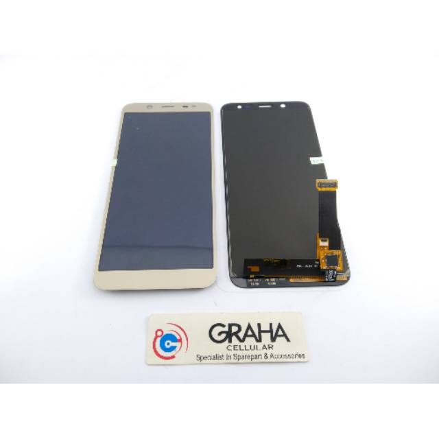 LCD SAMSUNG J6 2018 / J600  / A600 / A6 2018 FULLSET TOUCHSCREEN BISA ATUR KONTRAS