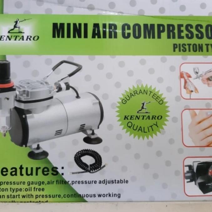 +++++] Mini Air Compressor KENTARO 4 BAR Kompresor Angin Mini