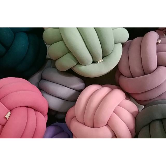 [jafa] Bantal knot / bantal bola / bantal hias / bantal sofa