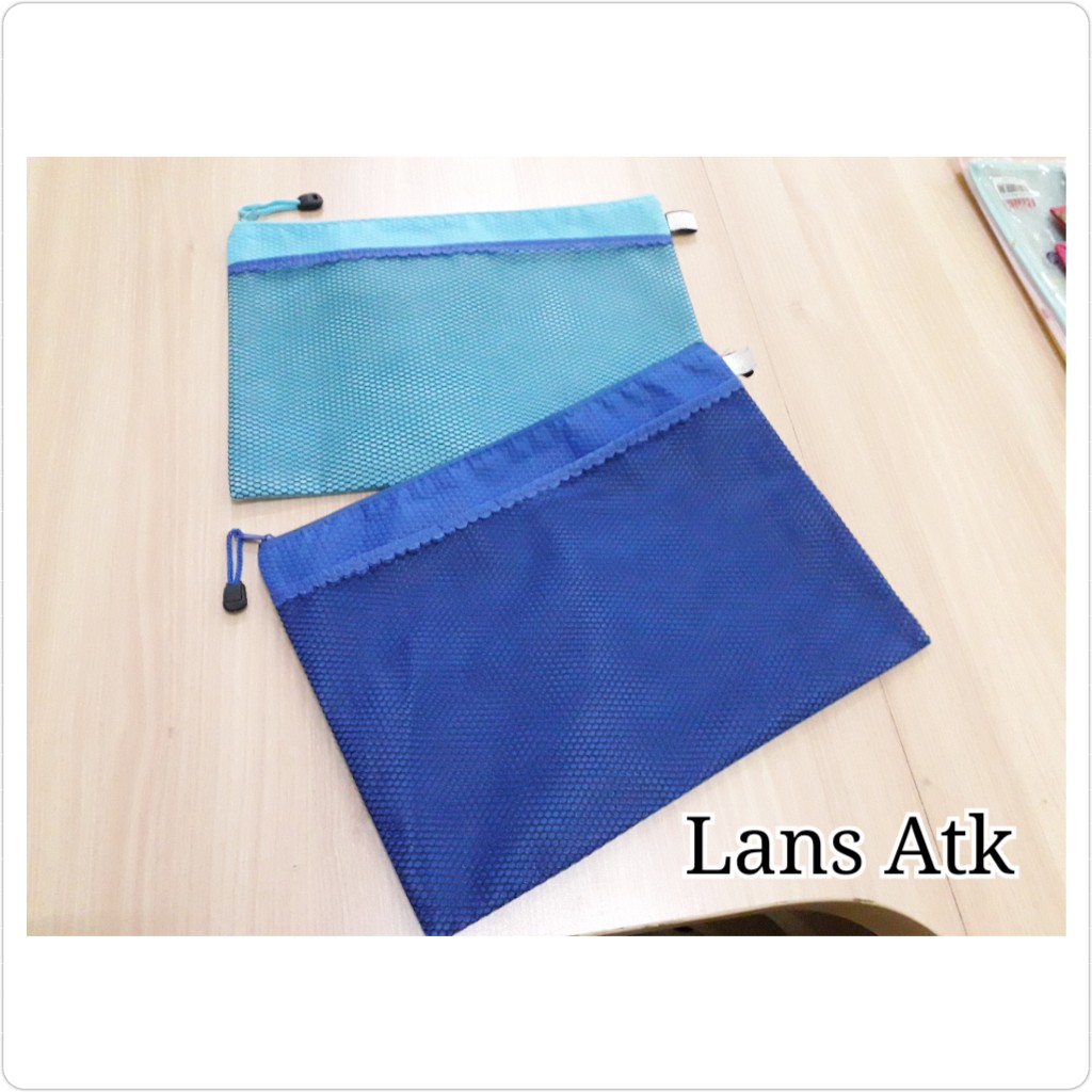 

Zipper Bag A4 Jaring Kain GZ-073 / Tas Dokumen / MAP