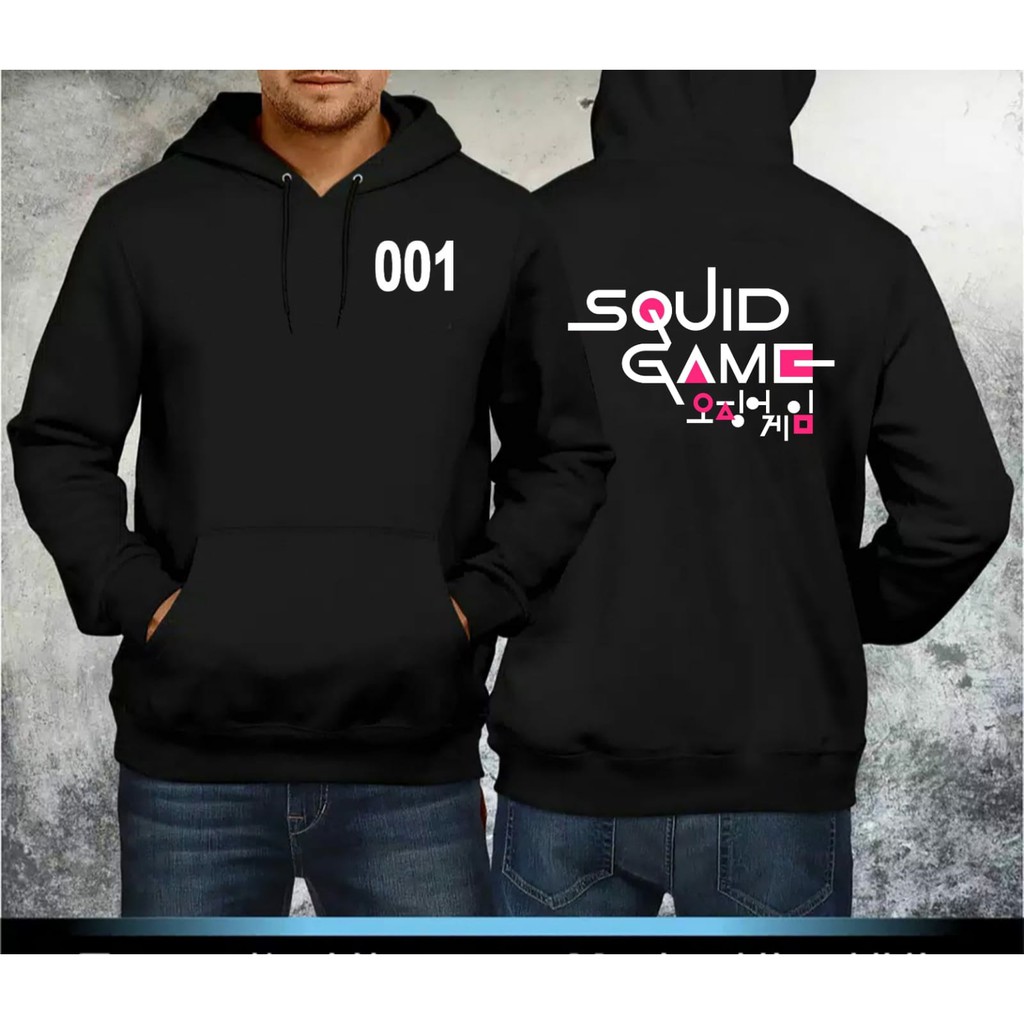 BISA COD-CS.SWEATER HOODIE PLAYER001/SQUIDGAME/HOODIE TEBAL/HOODIE PRIA