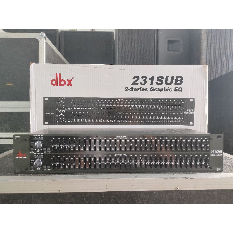 Equalizer DBX 231+sub