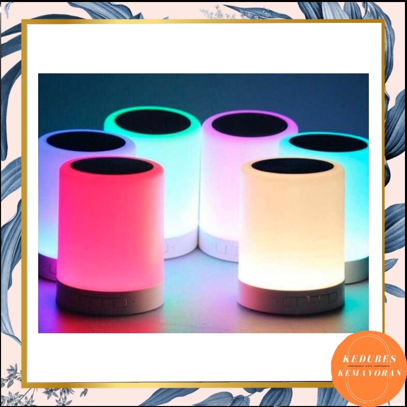 SPEAKER BLUETOOTH MINI CL-671 LED - SPEAKER SMART TOUCH LAMP / LAMPU TIDUR [KK]