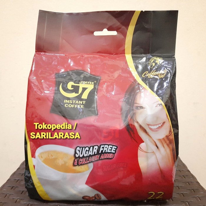 

Collagen Coffee!! Trung Nguyen G7 Coffeemix 3in1 Sugar Free & Collagen