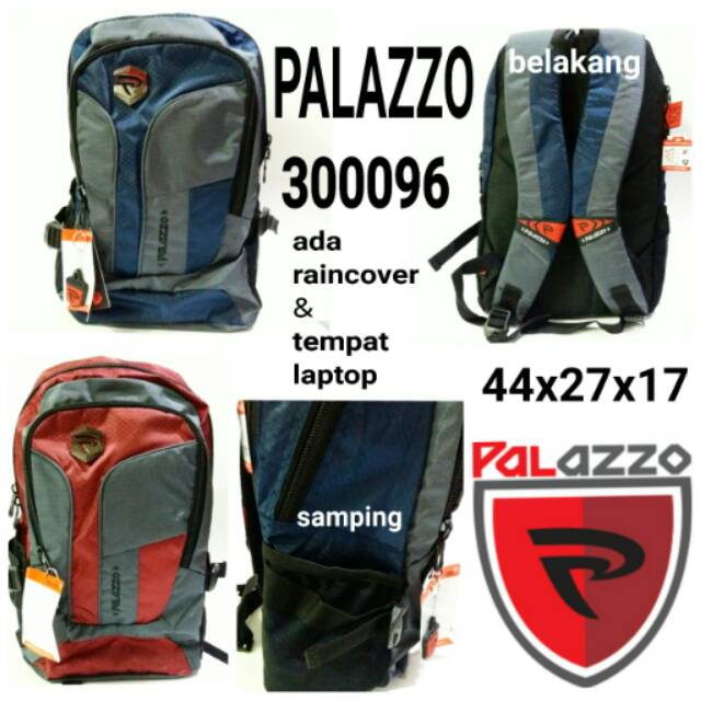 Tas ransel unisex palazzo 300096 backpack termurah dan terlaris bag school