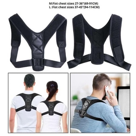 READY STOCK SABUK POSTURE CORRECTOR SEGI3 PENYANGGA PUNGGUNG DAN LEHER ORIGINAL