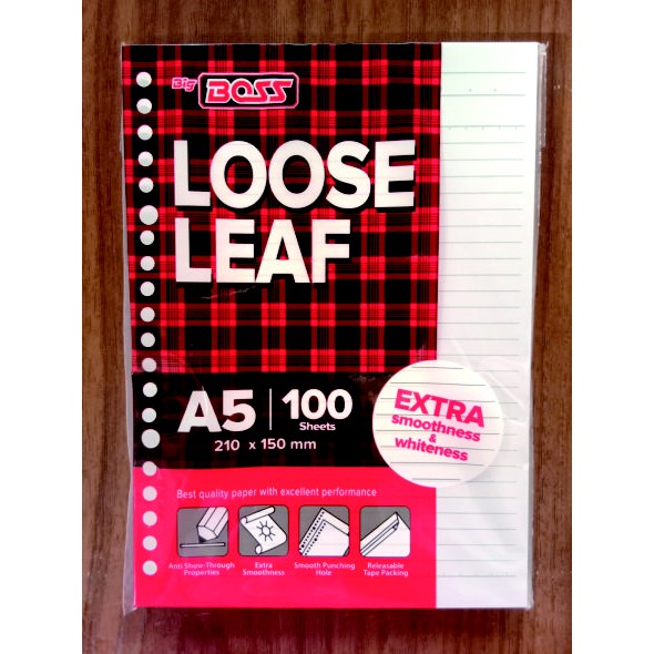 

Isi Kertas Binder Bergaris 20 ring A5