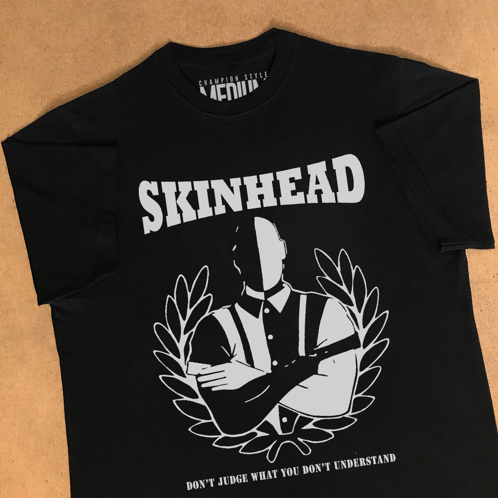 Baju Kaos Tshirt Skinhead Music Style