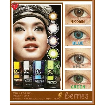 SOFTLENS OMEGA BC BERRIES LIMEBERRY 14.5mm