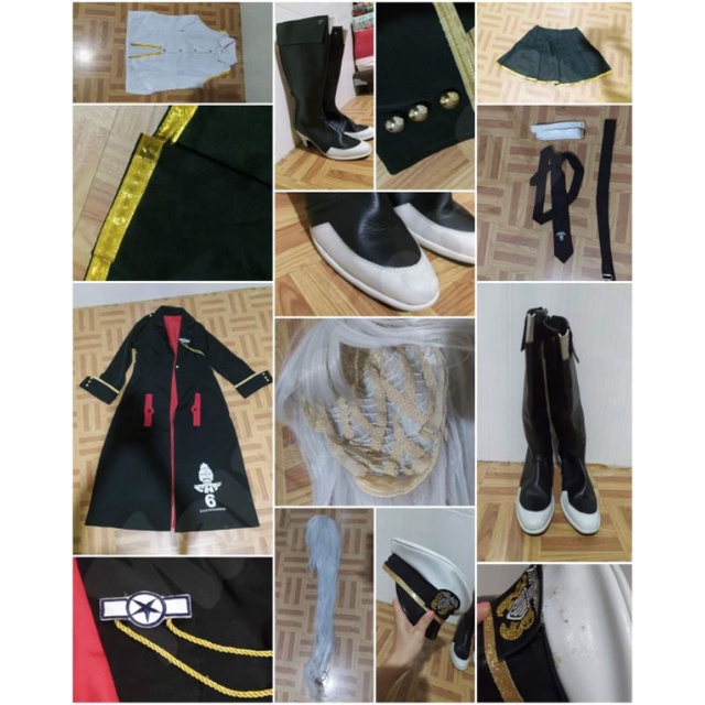 Pelunasan Enterprise Azur Lane Fullset Cosplay