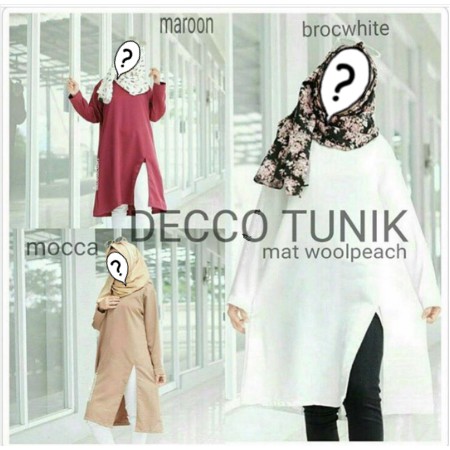 BAJU WANITA MURAH DECCO TUNIK BAJU WANITA GROSIR TANAH ABANG