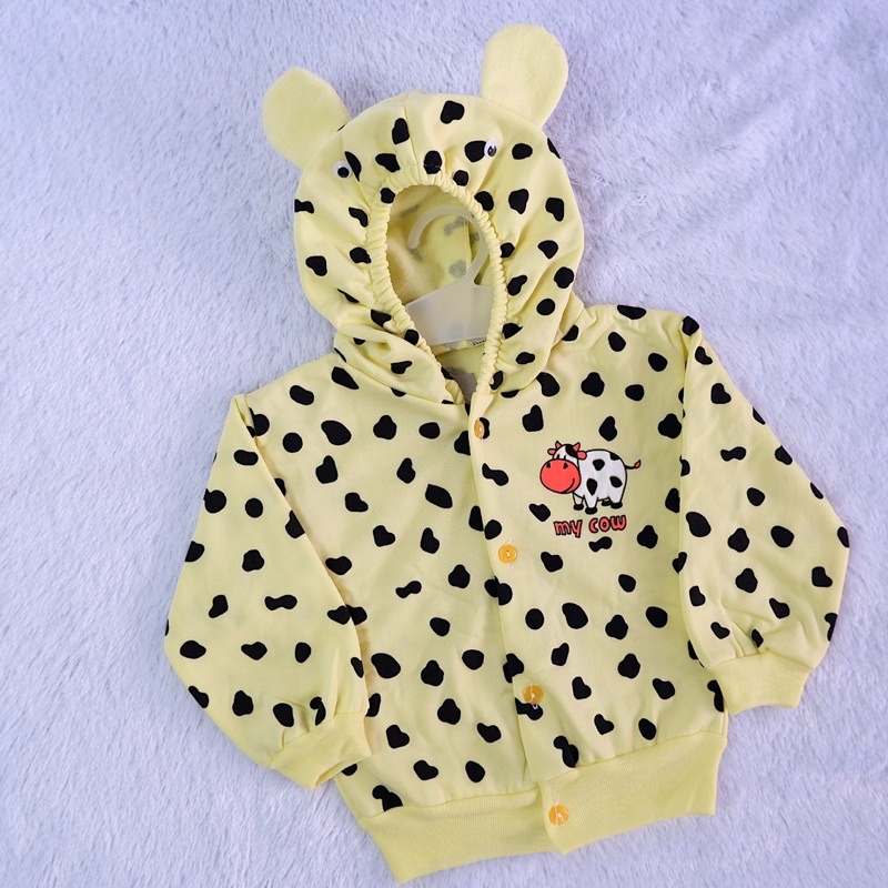0-1 Tahun Sweater Baby / Jaket Bayi Anak Perempuan & Laki Laki ( Unisex ) Bahan Premium Tebal.-1