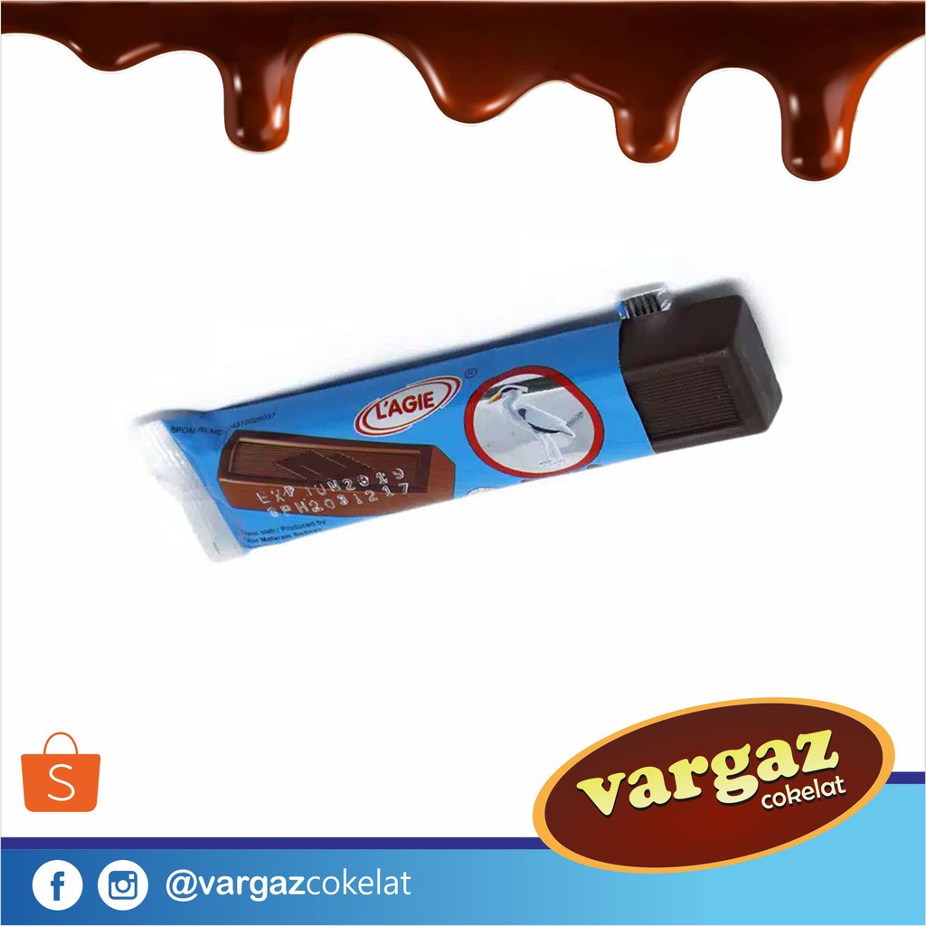 

Termurah LAGIE Bango Cokelat Batang Isi Krispi Kemasan 25gr