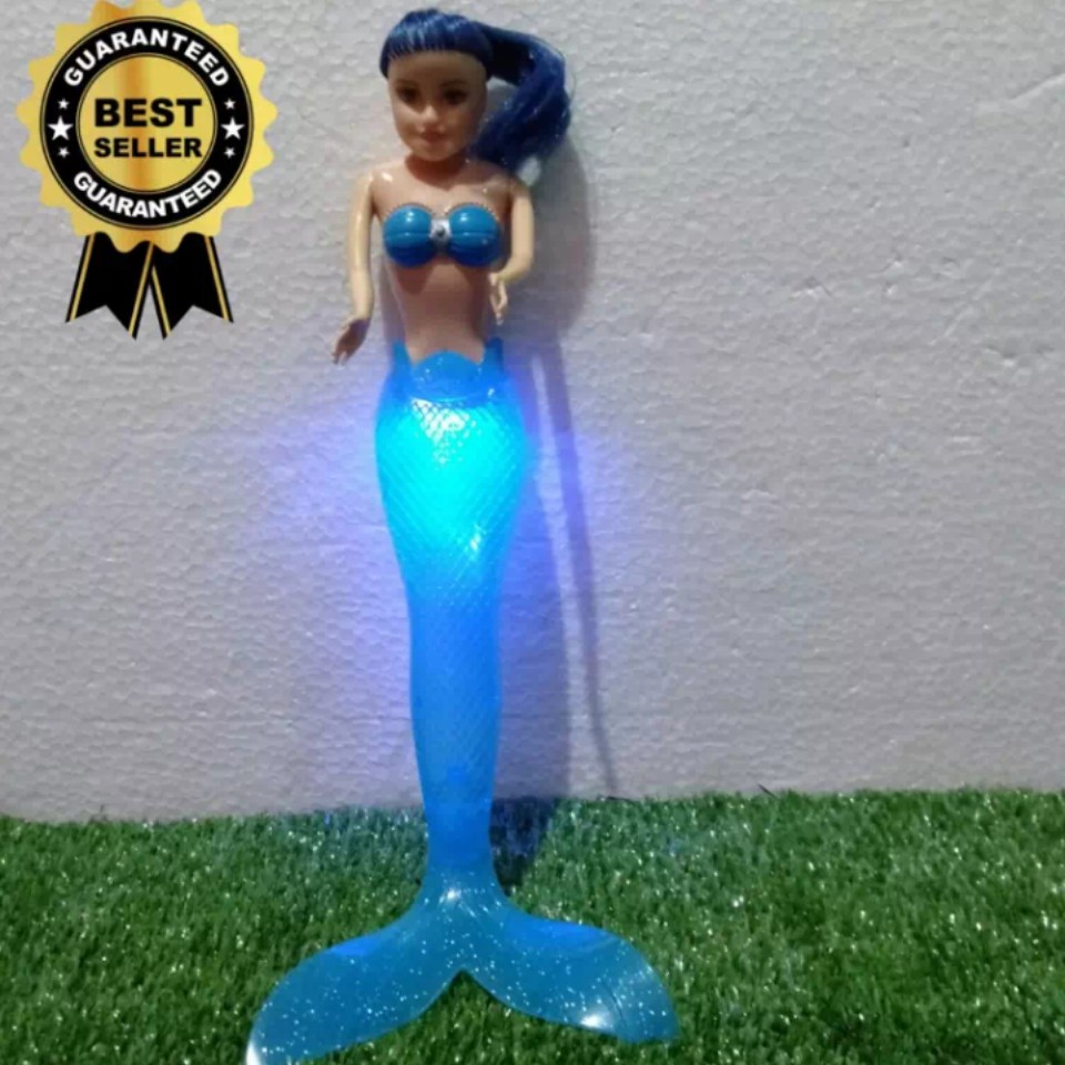 Mainan Boneka Barbie Mermaid LED Anak-anak  / Boneka Barbie Duyung LED Harga Grosir Dan Ecer