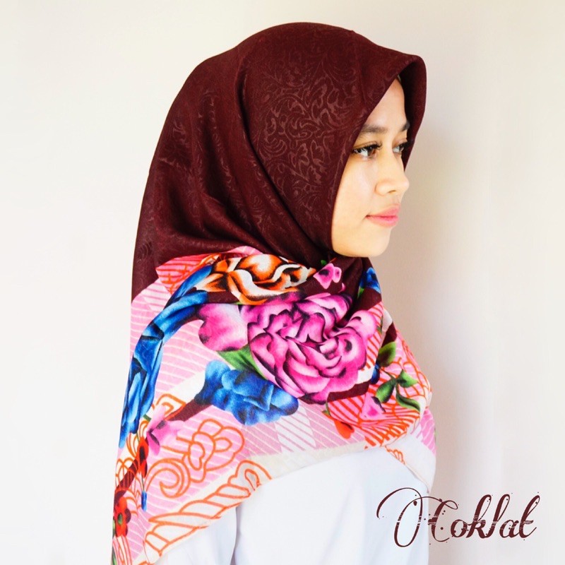 segi4 azara motif pinggir bunga