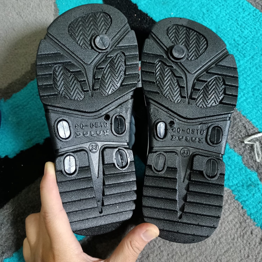 Sandal jepit Anak Laki-Laki Karakter Robot/sandal dulux CQ 051 Ukuran 24-35 sandal bermain sandal lucu