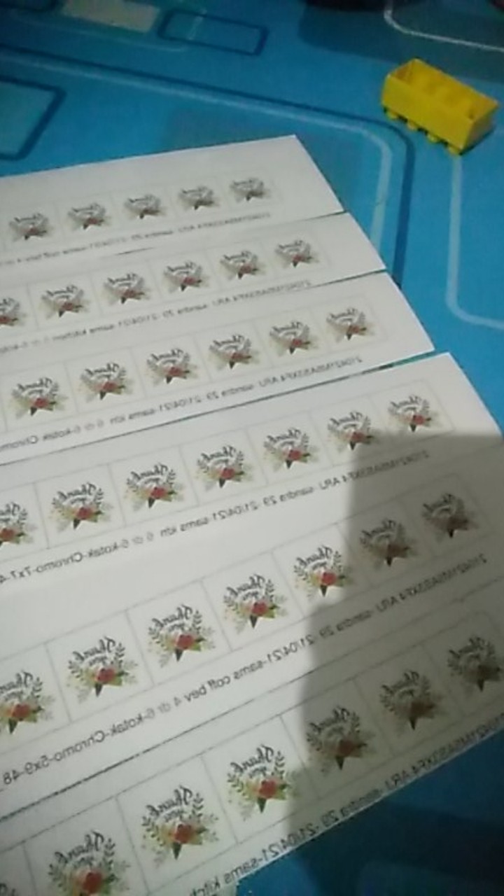 Hang Tag Custom Hangtag Label Merek Baju Jilbab Hijab Thrift 100 Pcs