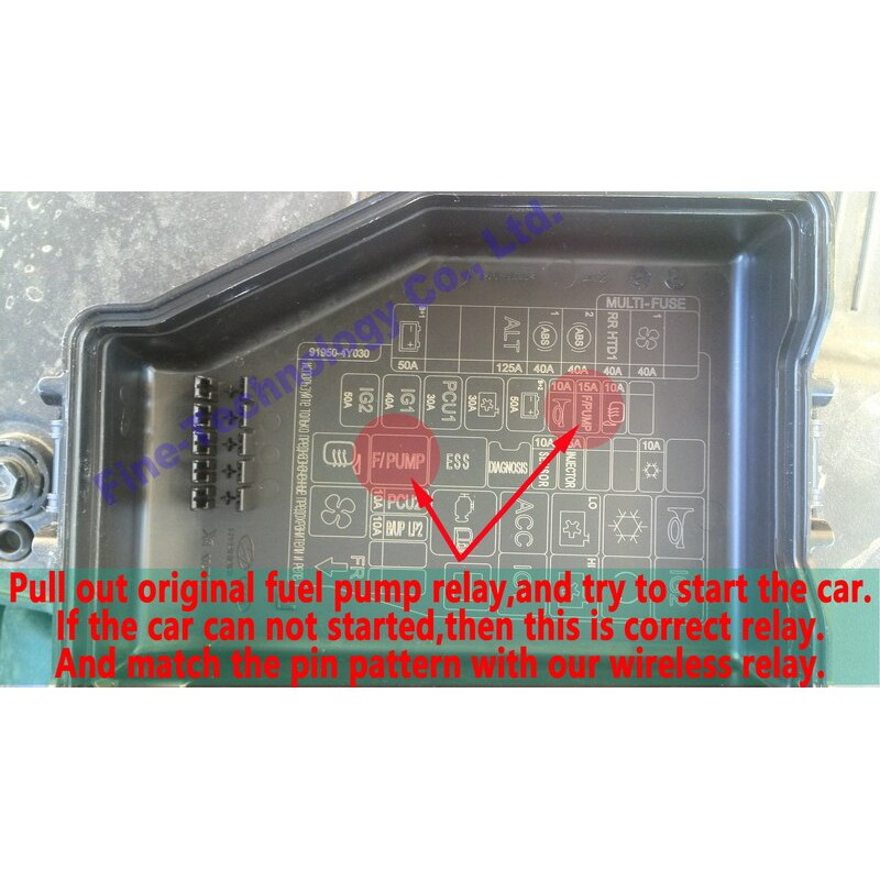 Car Alarm Immobilizer Anti Theft Device Electronic Starter Small Relay Stealth Installation Relay Shopee Indonesia