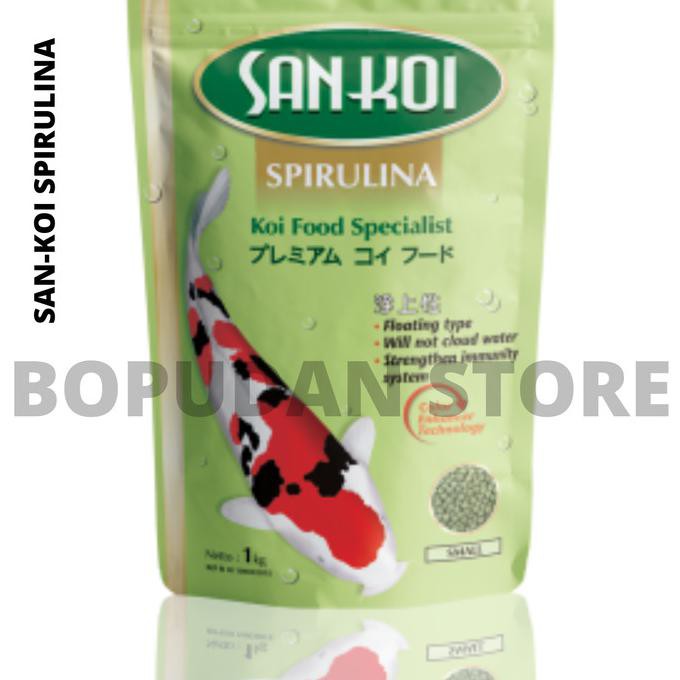 Jual Best Seller Makanan Pakan Ikan Fish Food San Koi Sankoi Spirulina ...