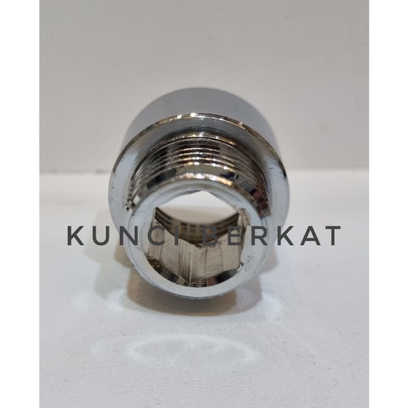 Sok Sambung Stainless/Drat luar dalam/Knie Sambung