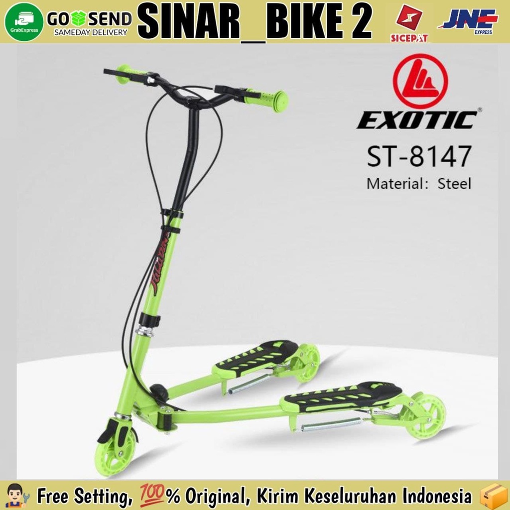 Scooter Anak Otoped Sekuter Exotic Model Gunting ST-8147