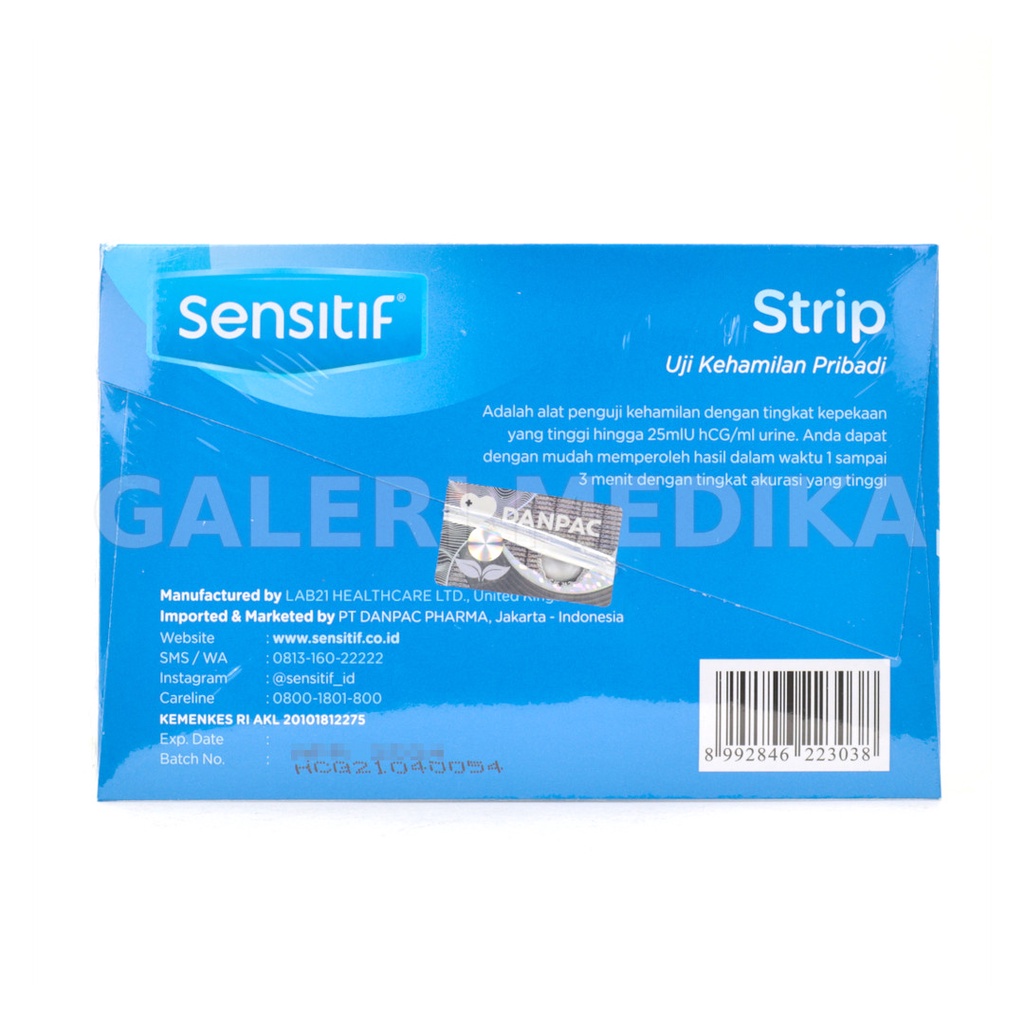 Sensitif Strip Uji Kehamilan / Strip Test Kehamilan