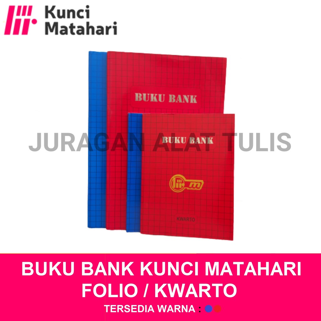 

BUKU BANK SOFTCOVER KUNCI MATAHARI KWARTO / FOLIO