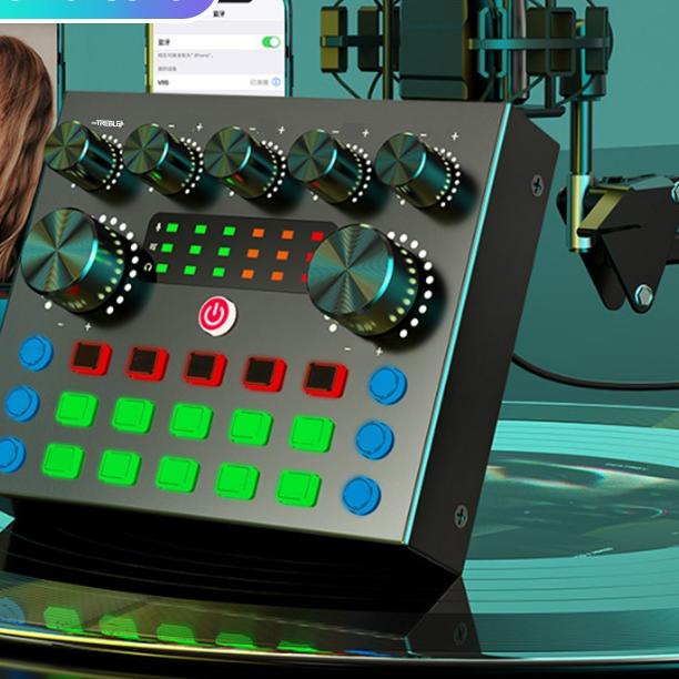 ♡ Mukava-V8S SoundCard Bluetooth Audio Usb External soundcard V8S plus - S7 ۩