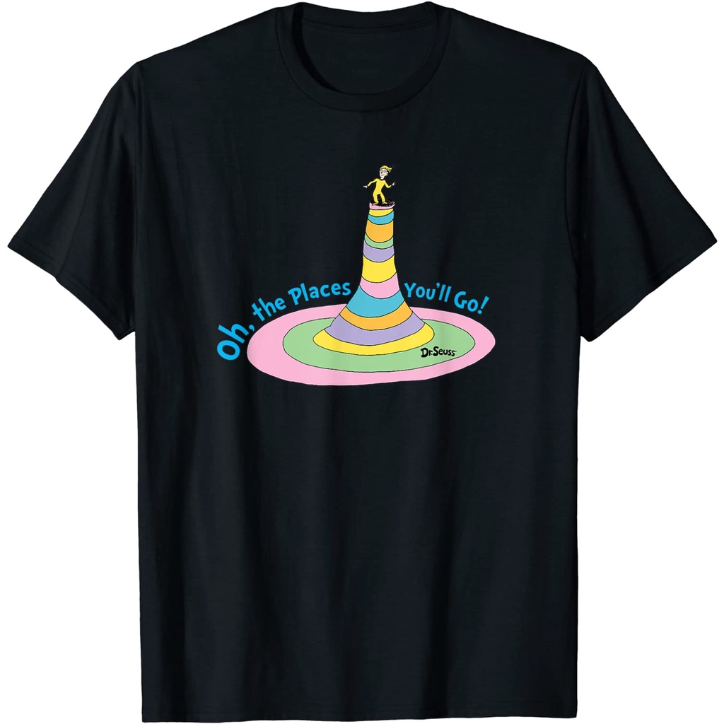 Kaos Anak Dr. Seuss Oh The Places You'll Go - Balancing Act Pakaian Fashion Baju Atasan Anak Laki Pe